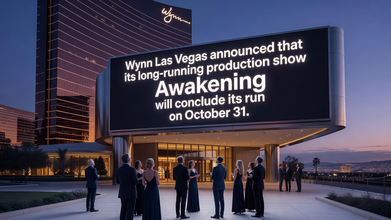 Las Vegas Strip at dusk highlighting resort entertainment venues